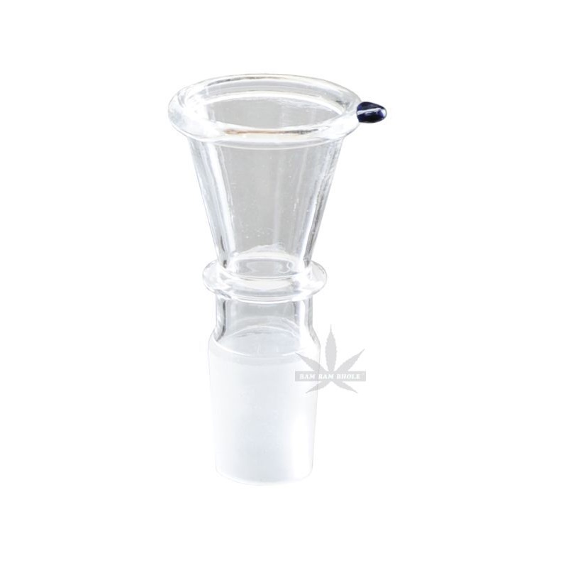 Bam Bam Bhole Steckkopf Glas Trichter breit – NS 18,8