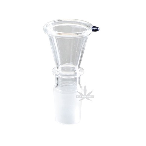 Bam Bam Bhole Steckkopf Glas Trichter breit – NS 18,8