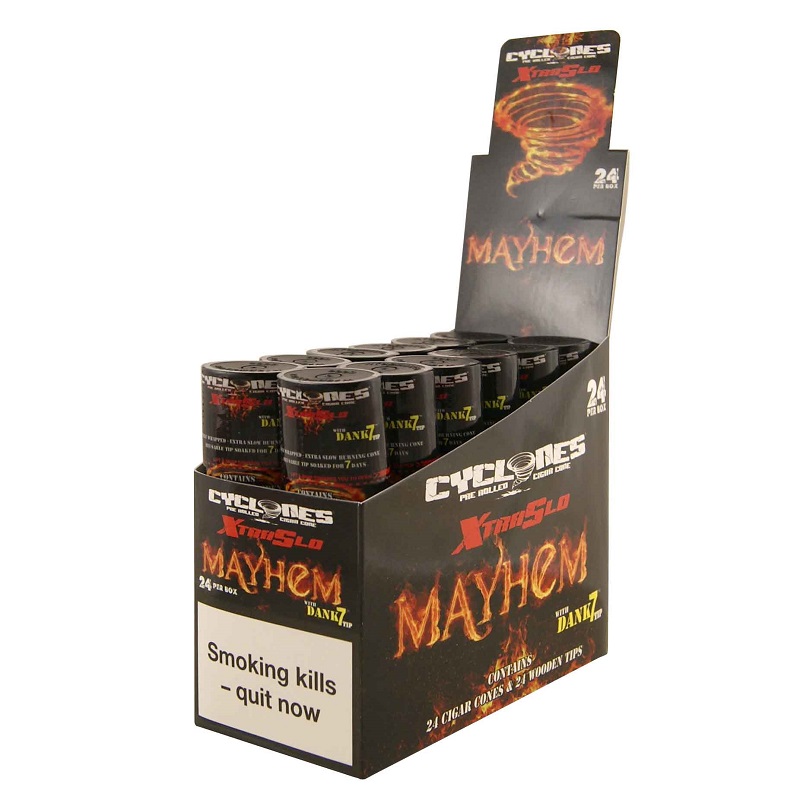 Cyclones - MAYHEM - Cigar Cones + Dank 7 Tip