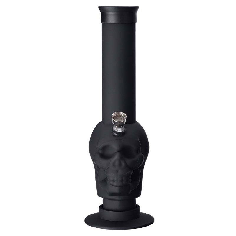 Dipse Gummibong Champ High Totenkopf – Schwarz