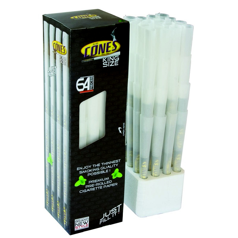 MountainHigh Cones Original King Size 109 mm – 64 Stück