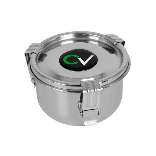 CALI Terpenes Vorratsdose CVault Edelstahl luftdicht – 0,175 l