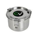CALI Terpenes Vorratsdose CVault Edelstahl luftdicht – 0,5 l