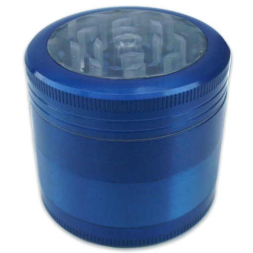 Clear View - Zink Grinder - 4-teilig - blau