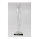 EHLE Glasbong ARTline Tribal Zylinder gerade 1000 ml – NS 14,5