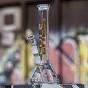 EHLE Glasbong Big Brother Beaker 35 cm – NS 18,8, Psychedelic