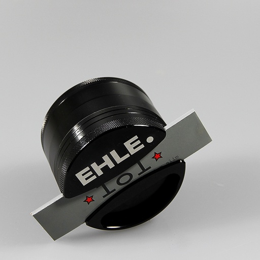 EHLE Grinder L Aluminium 4-teilig Ø 75 mm – Schwarz