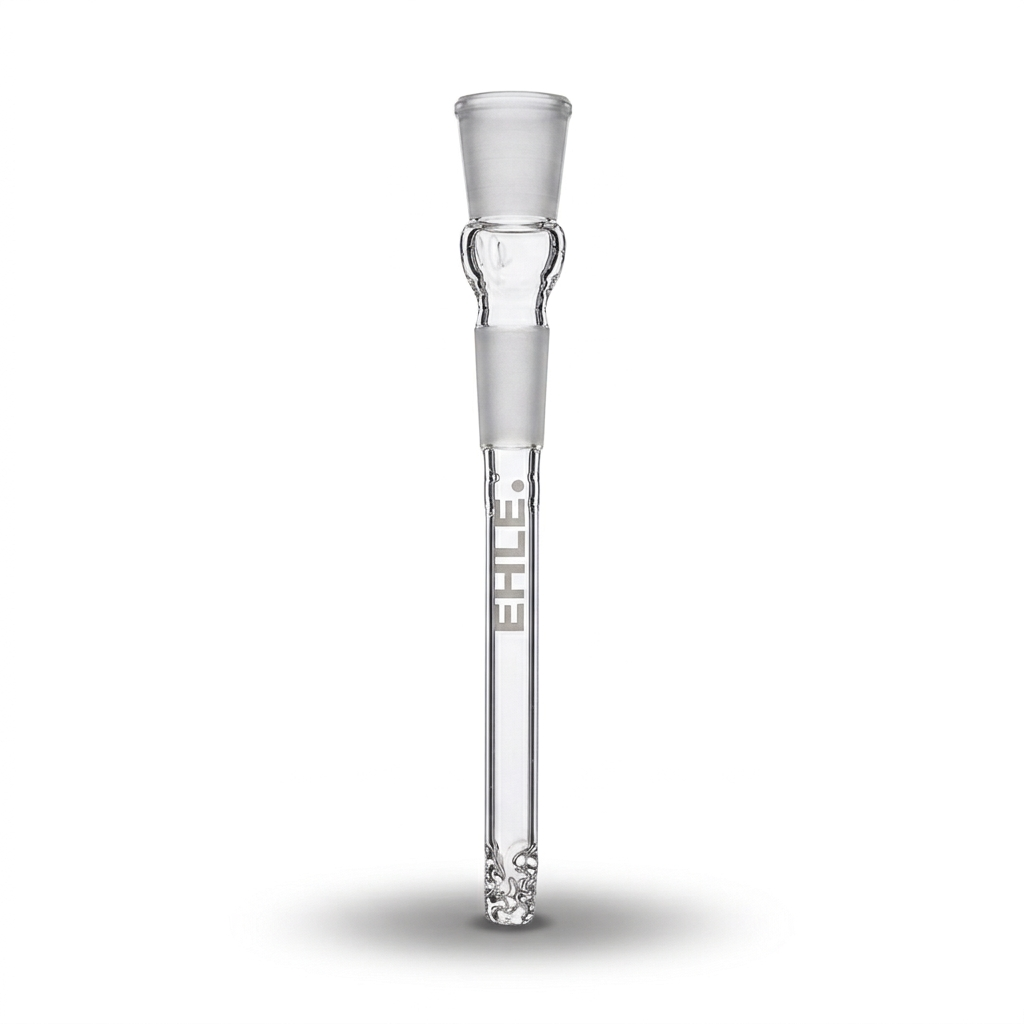 EHLE Chillum mit Lochdiffusor Glas 9 cm – NS 14,5