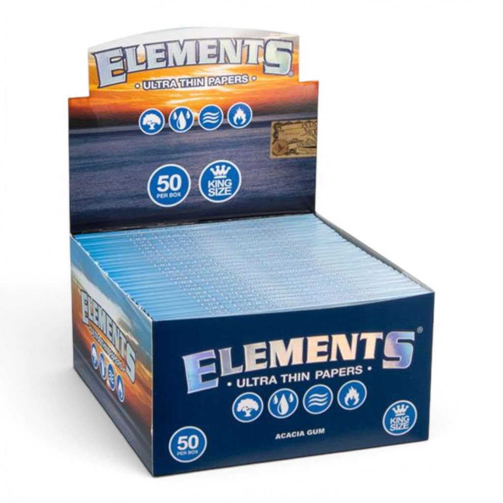 Elements Papers Blue King Size – 32 Blatt