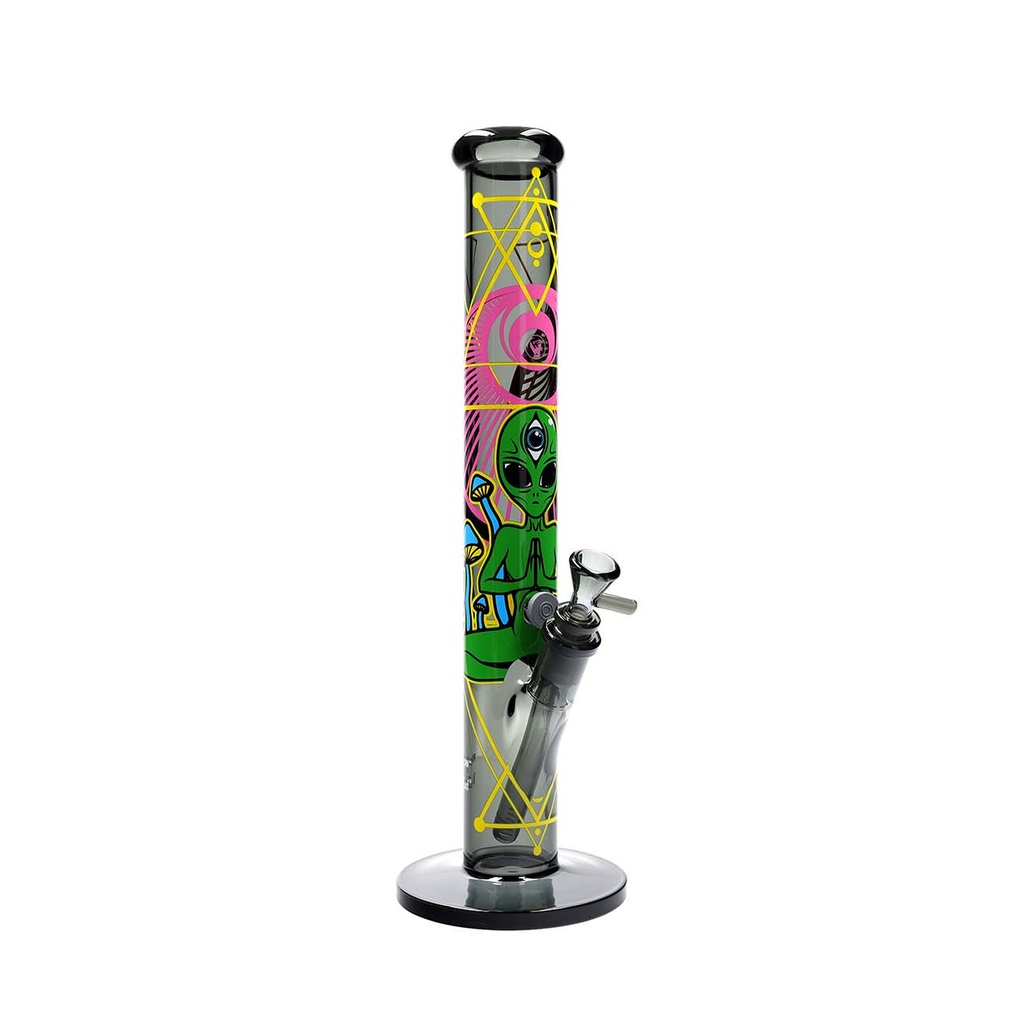 FIRE-FLOW™ - X Black Leaf Bong TRIPPY ALIEN
