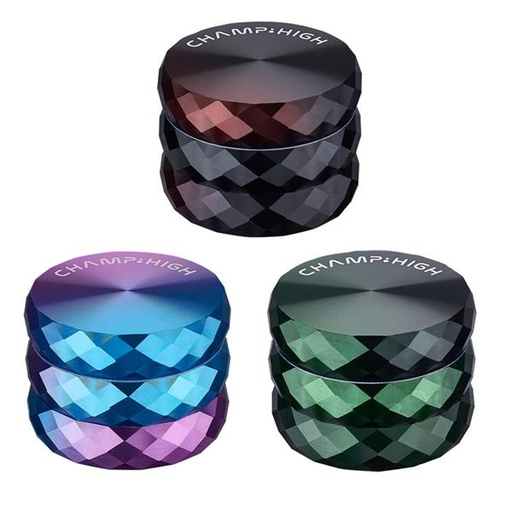 Champ High Grinder Colour Duo Aluminium 4-teilig Ø 53 mm