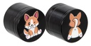 Grinder Dog Head & Butt Aluminium 4-teilig Ø 50 mm