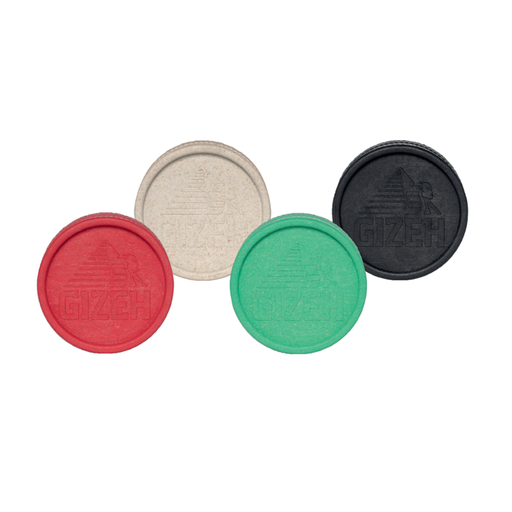 GIZEH Grinder Hemp aus Hanfplastik 2-teilig Ø 55 mm
