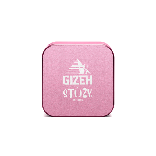 GIZEH Grinder x Steezy Classic Aluminium 2-teilig Ø 63 mm – Pink Pirouette