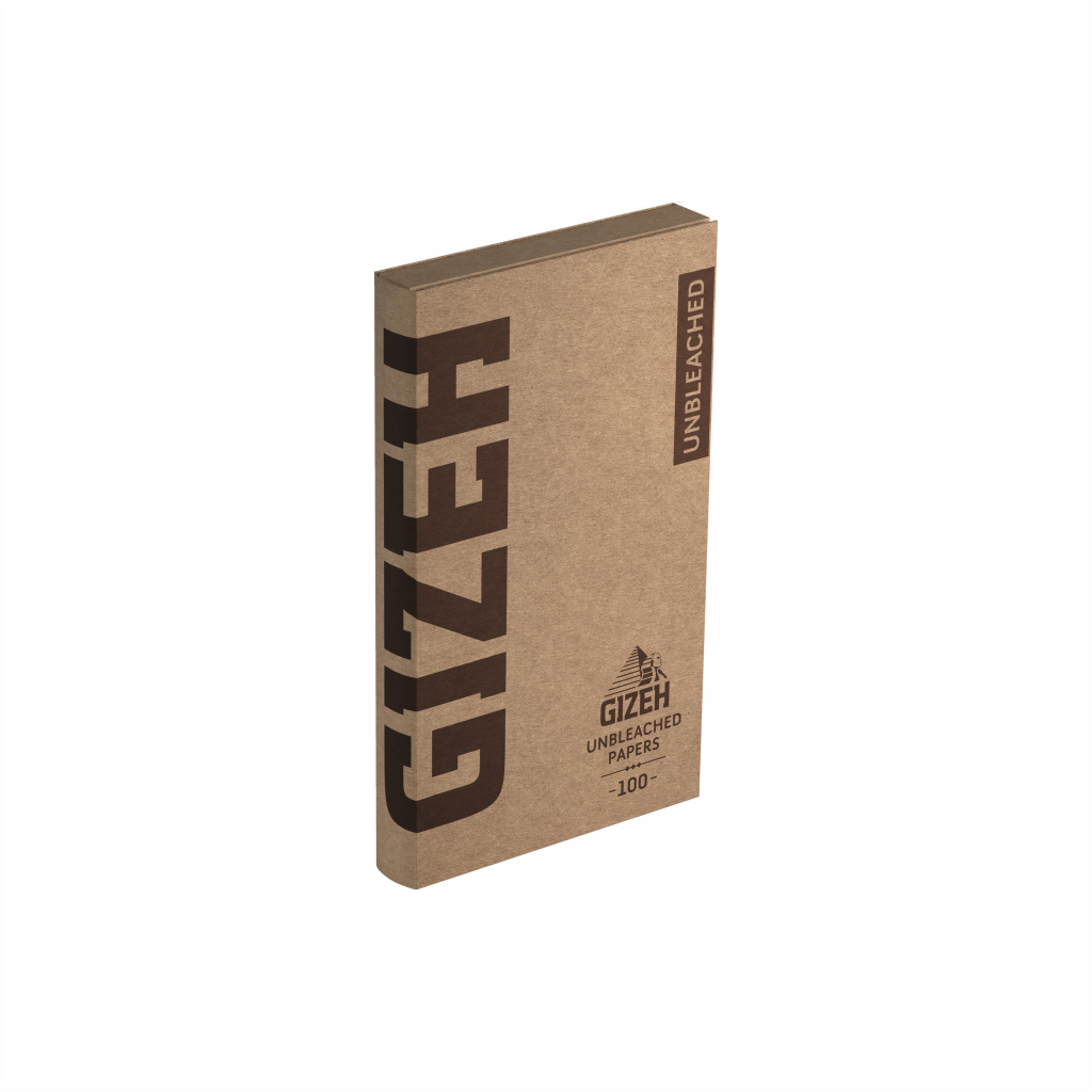 GIZEH Papers Unbleached Extra Fine Regular – 100 Blatt