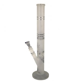 Bam Bam Bhole Glasbong Zylinder sandgestrahlt 46 cm – NS 18,8