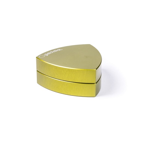 gleichdick Grinder Aluminium 2-teilig Ø 65 mm – Limegreen