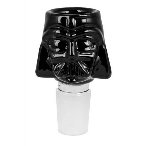 Steckkopf Dark Lord Glas – NS 14,5, Schwarz