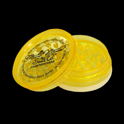 Green House Seeds Grinder Acryl 2-teilig – Gelb