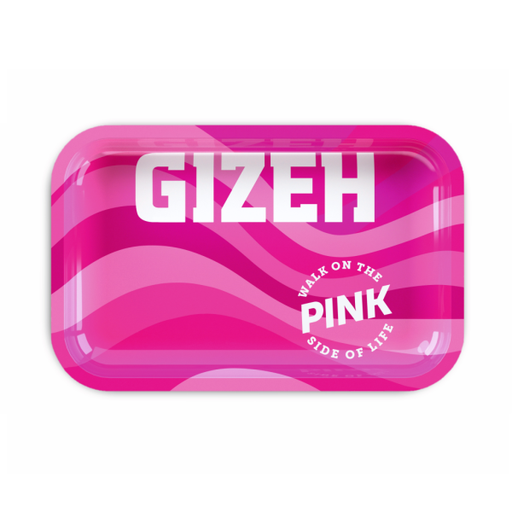 GIZEH Rolling Tray All Pink M