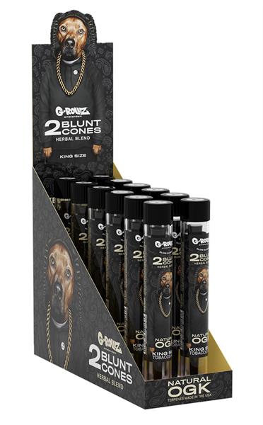 G-ROLLZ Cones The Dog Natural OG Kush mit Terpenen – 2 Stück