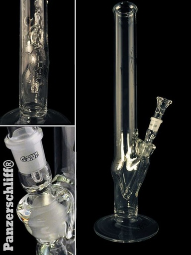 G-SPOT Eisbong 3D Turtle 50 cm 5-mm-Glas – NS 18,8