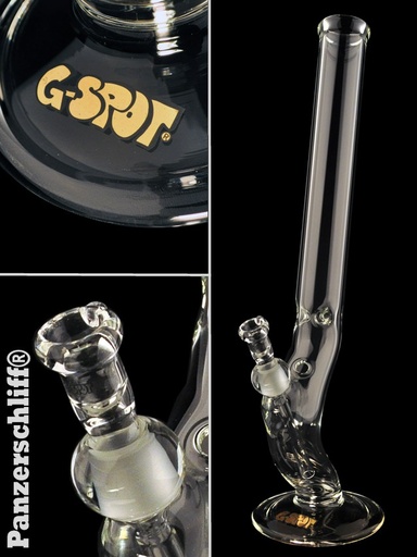 G-SPOT Eisbong Durchhänger 50 cm 5-mm-Glas Panzerschliff – NS 18,8