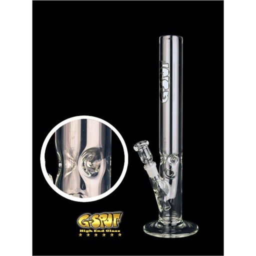 G-SPOT Eisbong Zylinder 40 cm 7-mm-Glas – NS 18,8