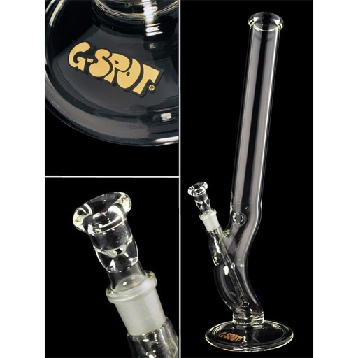 G-SPOT Glasbong Durchhänger 50 cm 5-mm-Glas – NS 18,8