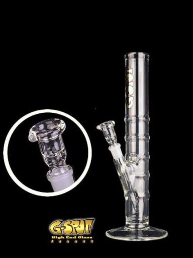 G-SPOT Glasbong Schlot 40 cm 5-mm-Glas – NS 18,8