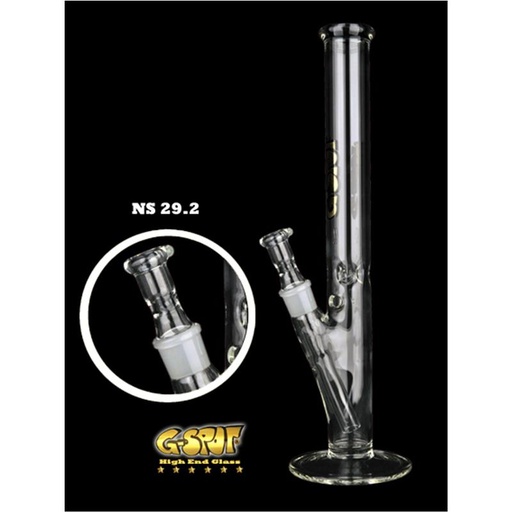 G-SPOT Eisbong Zylinder 50 cm 5-mm-Glas – NS 29,2