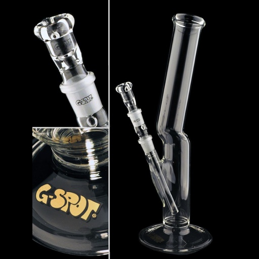G-SPOT Glasbong Blitz 40 cm 2,5-mm-Glas – NS 18,8