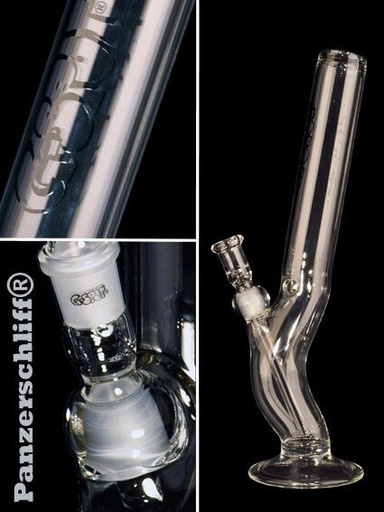 G-SPOT Glasbong Durchhänger 40 cm 3,5-mm-Glas Panzerschliff – NS 18,8