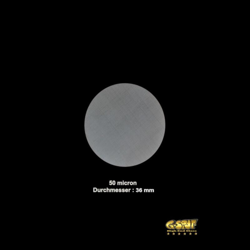 G-SPOT - Edelstahlsieb 50µ Ø: 3,6cm
