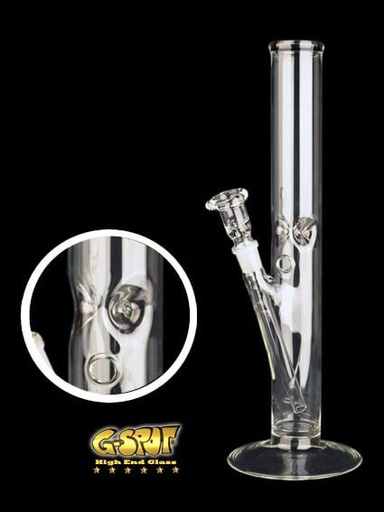 G-SPOT Eisbong Zylinder 40 cm 2,5-mm-Glas – NS 18,8