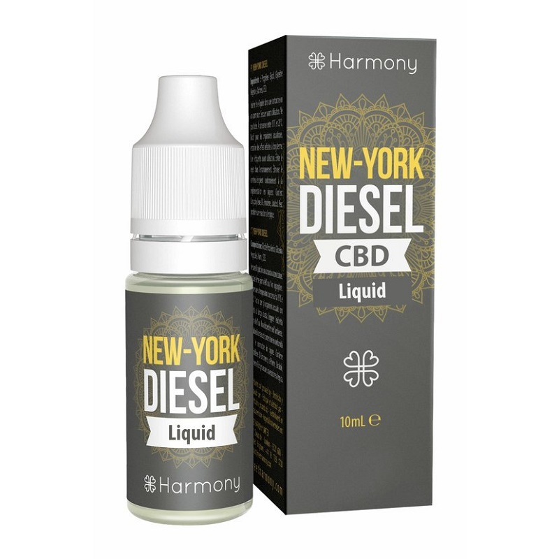 HARMONY - ELIQUID - New-York Diesel 10ml - CBD 0mg 0mg/ml
