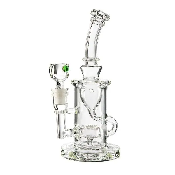 Heisenberg Glasbong Recycler ohne Logo 25 cm – NS 14,5