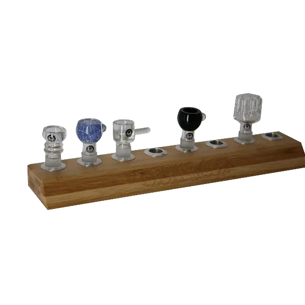 Heisenberg Stoner-Box Cupmaster Kopfhalter Holz 7 Steckplätze – NS 18,8