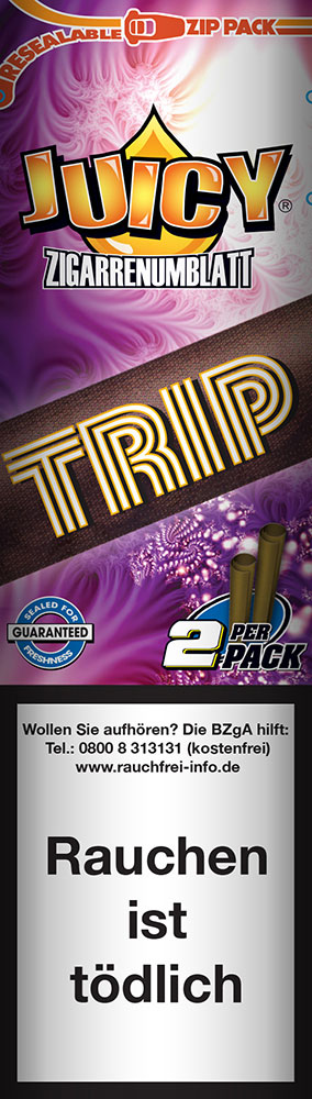 Juicy Jay Blunts Double Wrap Trip – 2 Stück
