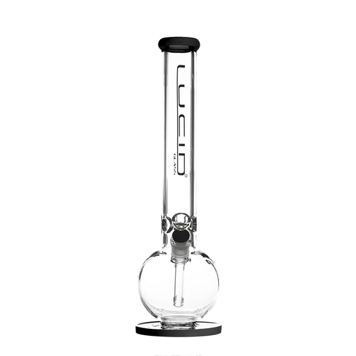 Lucid Glass - Bong Bauch, Height 42cm Black