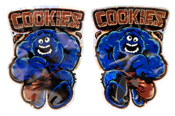 "Mylar Bag" Geruchsstopp Zip-Beutel Small "Cookies"