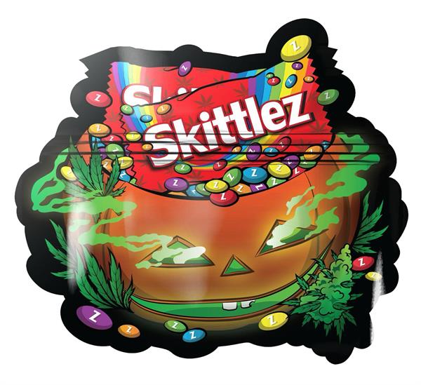 Mylar Bag Geruchsstopp Zip-Beutel Small "Skittlez"