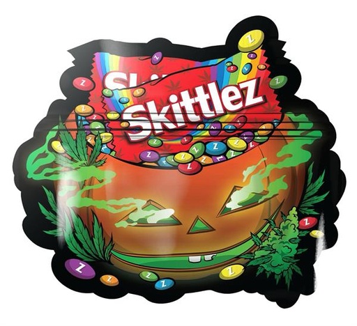Mylar Bag Geruchsstopp Zip-Beutel Small "Skittlez"