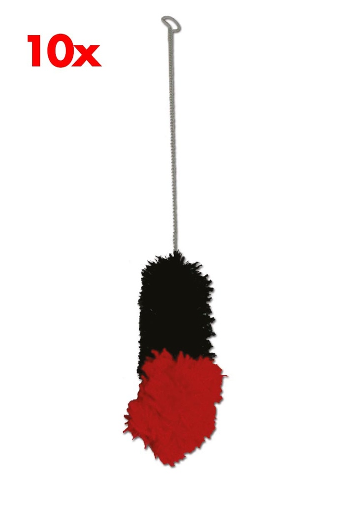 Reinigungsbürste Naturborste Baumwollspitze Ø 55 mm – 50 cm