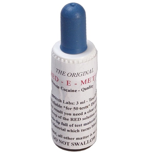 Red-E-Meter Kokain-Qualitätstest – 3 ml