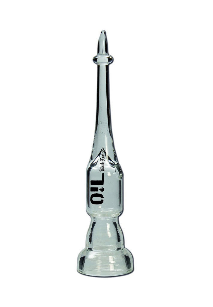 Black Leaf Carb Cap mit Dabber Glas 2-in-1