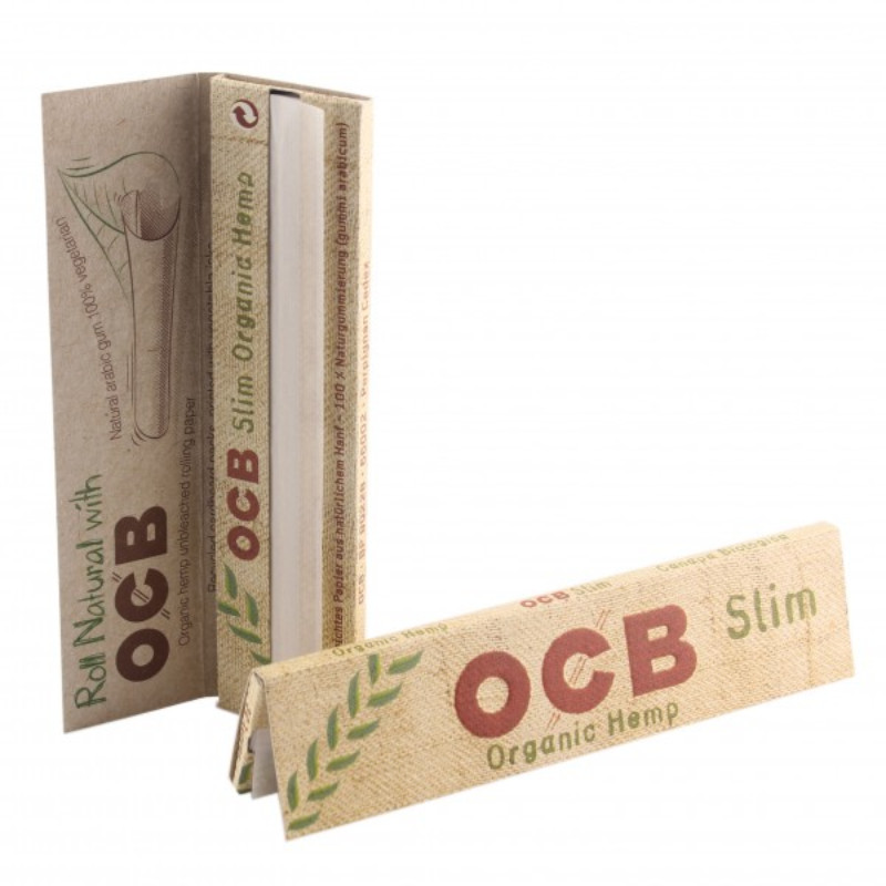 OCB Papers Organic Hemp King Size Slim – 32 Blatt