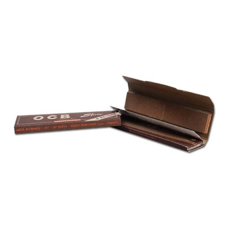 OCB Papers Virgin King Size Slim mit Tips – 32 Blatt