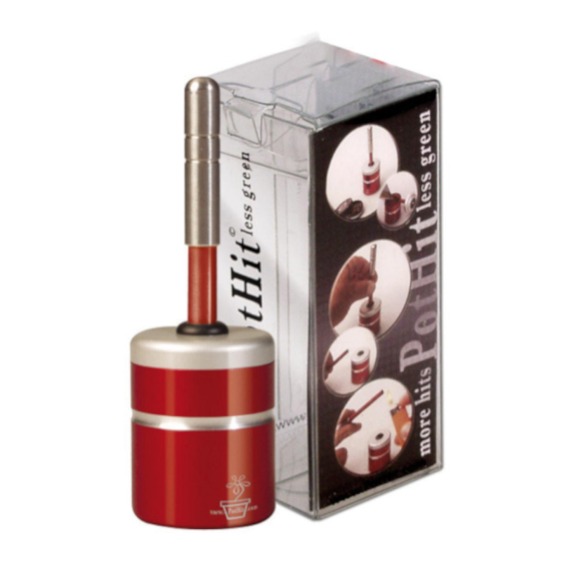 PotHit One-Hitter Metall Normal – Rot
