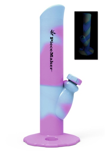 PIECEMAKER Silikonbong Kermit – Kotton Kandy Glow